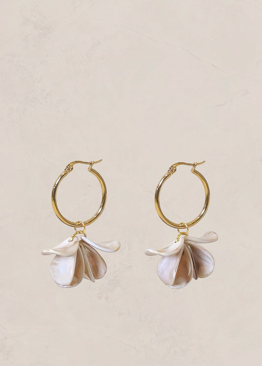 BLOSSOM Hoop Earrings