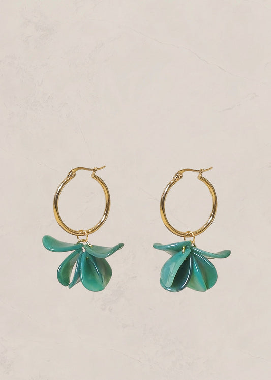 BLOSSOM Hoop Earrings