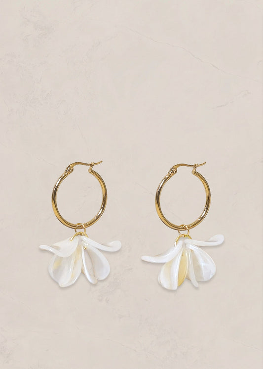 BLOSSOM Hoop Earrings