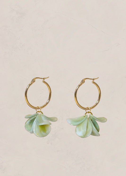 BLOSSOM Hoop Earrings