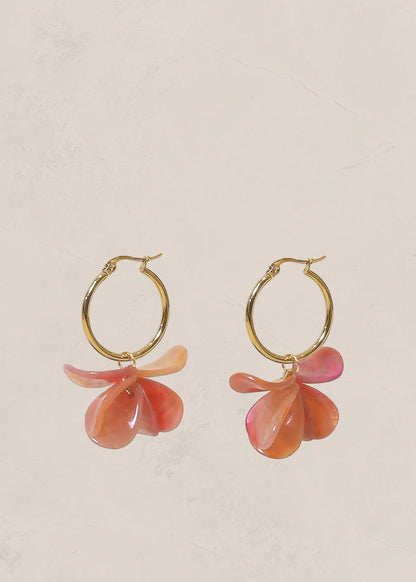 BLOSSOM Hoop Earrings