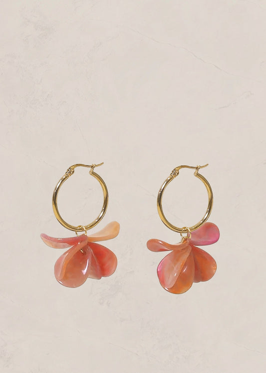 BLOSSOM Hoop Earrings