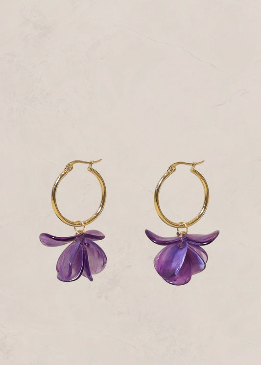 BLOSSOM Hoop Earrings