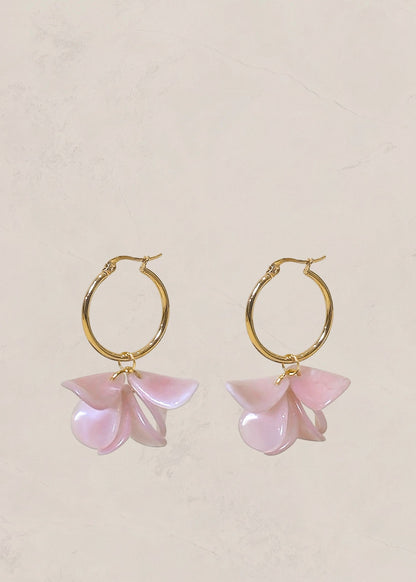 BLOSSOM Hoop Earrings