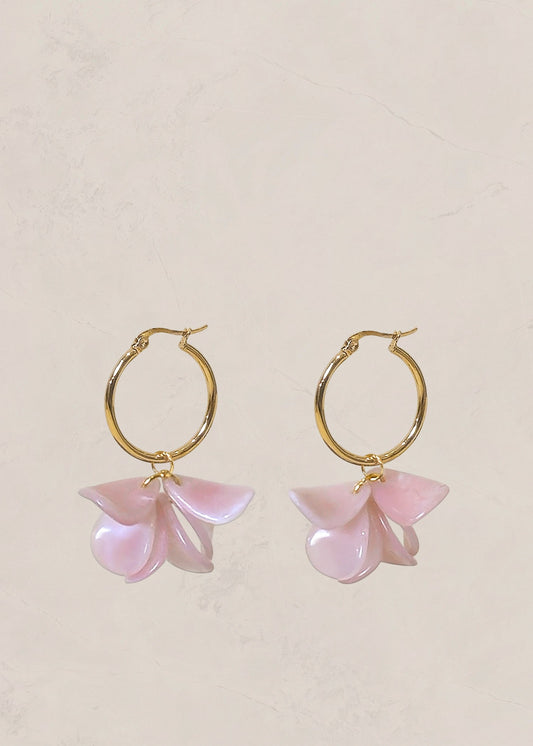 BLOSSOM Hoop Earrings