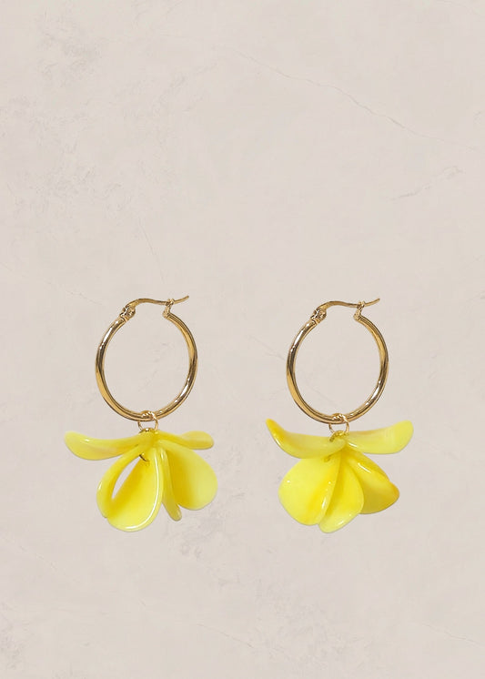 BLOSSOM Hoop Earrings