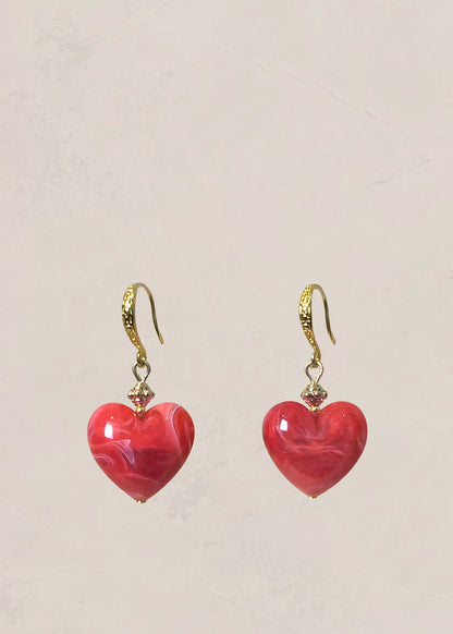 HEART Dangle Earrings