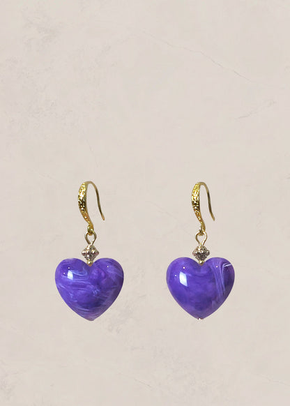 HEART Dangle Earrings