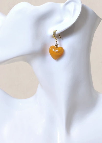 HEART Dangle Earrings