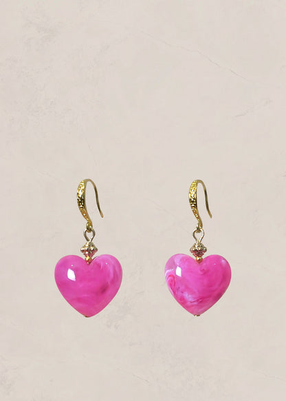 HEART Dangle Earrings