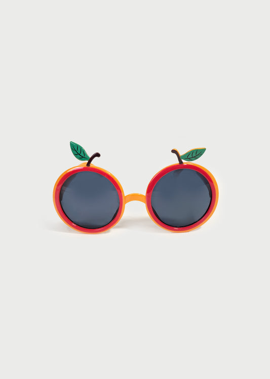 Orange Round Sunglasses