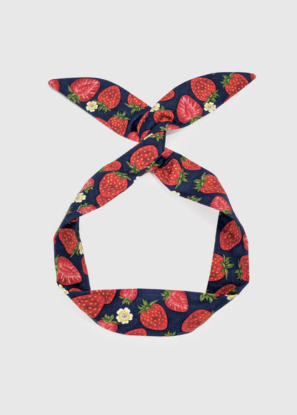 Strawberry Wire Headband