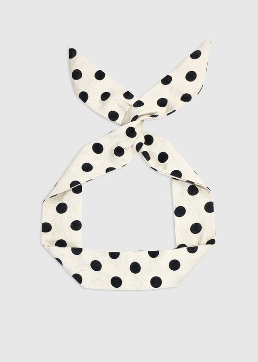 Polka Dot Wire Headband