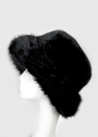 ELSA Soft Vegan Fur Bucket Hat