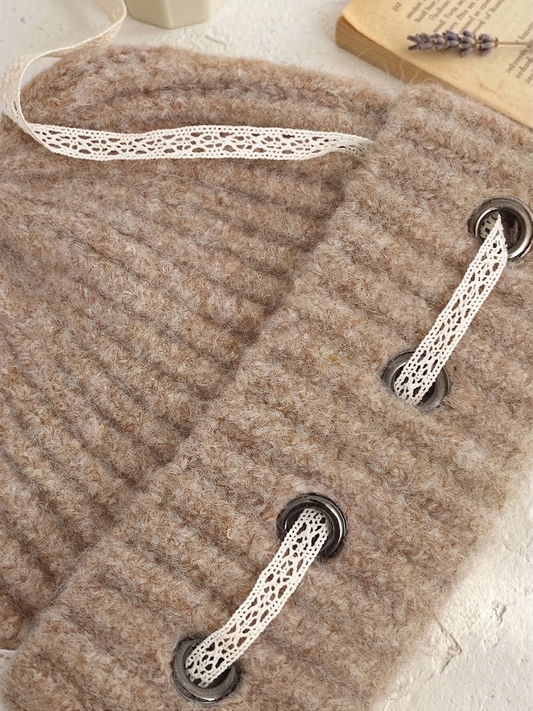 CREMA Eyelet Beanie