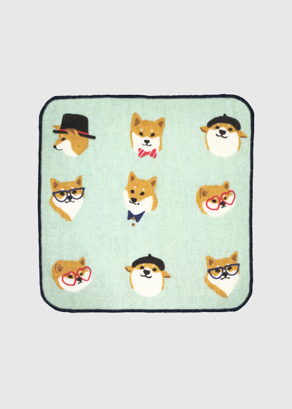 SHIBA INU Gauze Handkerchief