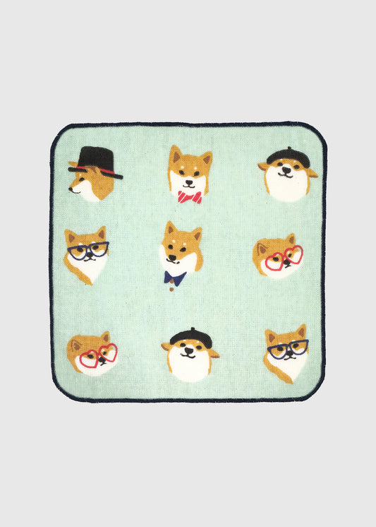 SHIBA INU Gauze Handkerchief