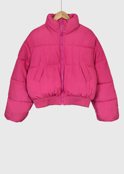 BARBIE Cropped Puffer Jacket