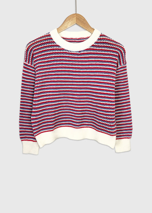 SUNNY Striped Sweater