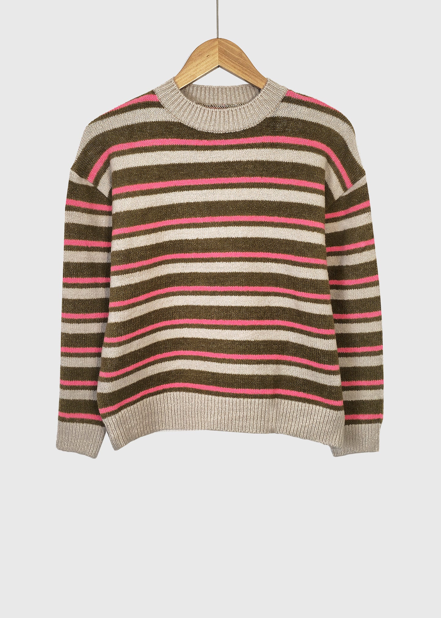 POPCORN Striped Sweater