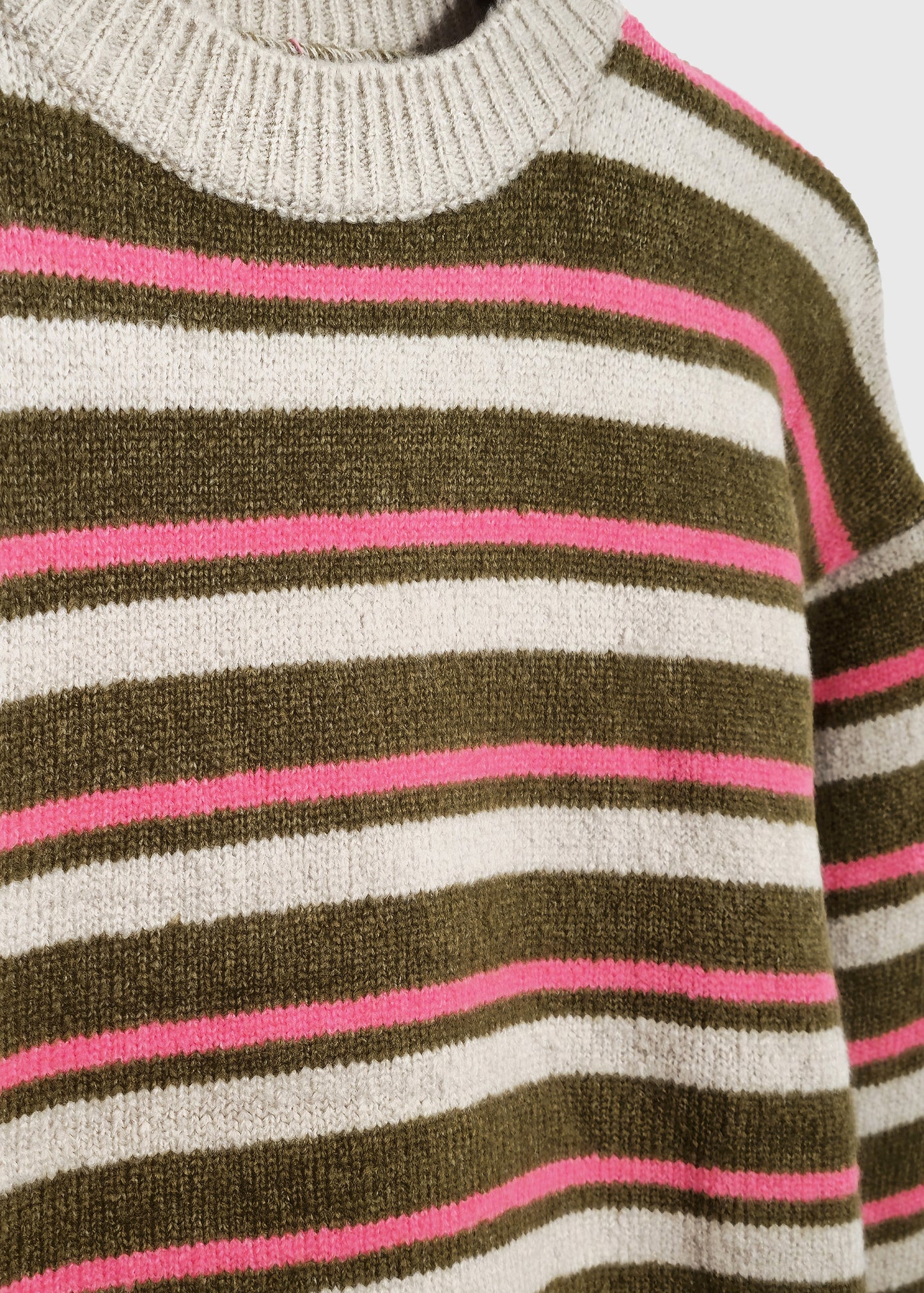 POPCORN Striped Sweater