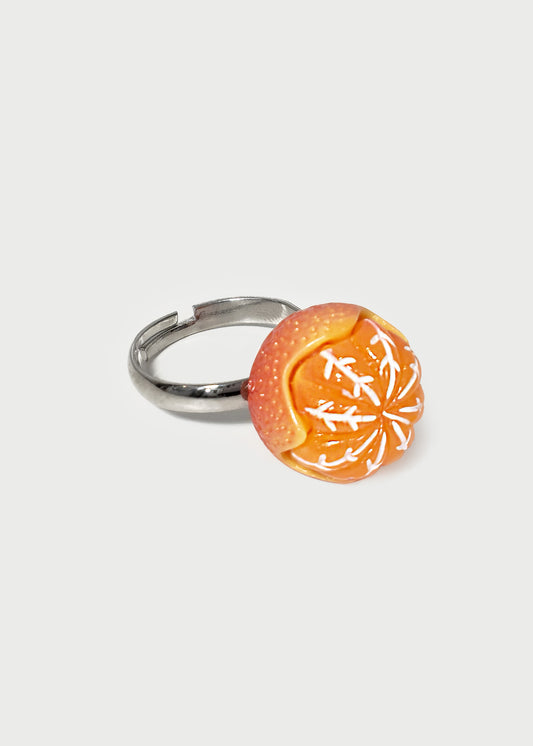 Handmade Orange Ring