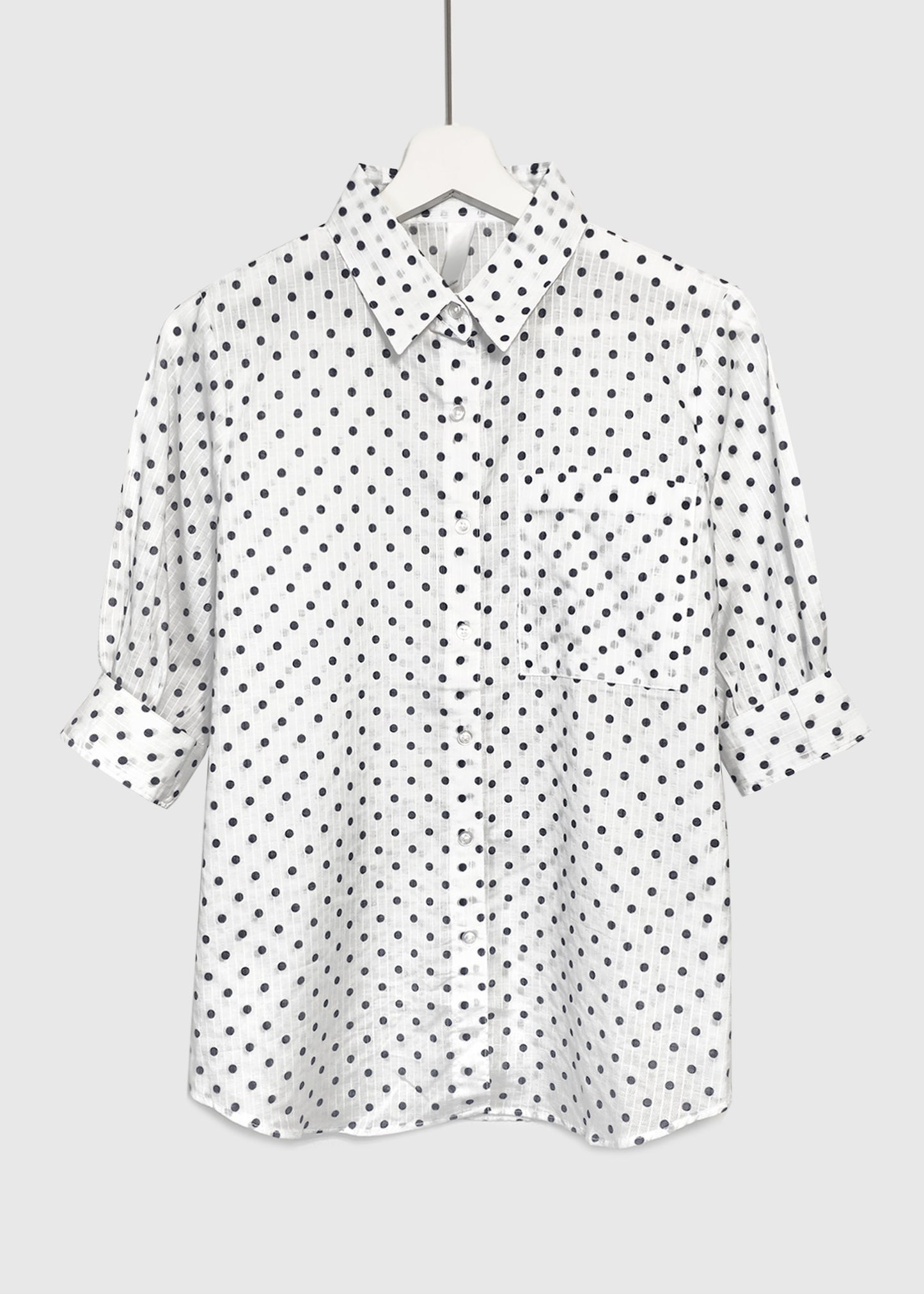 Cotton Polka Dot Shirt