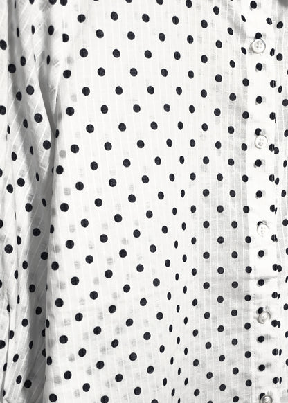 Cotton Polka Dot Shirt