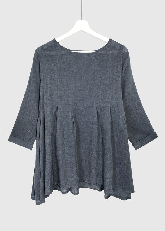 LILY Pleated Tunic Top