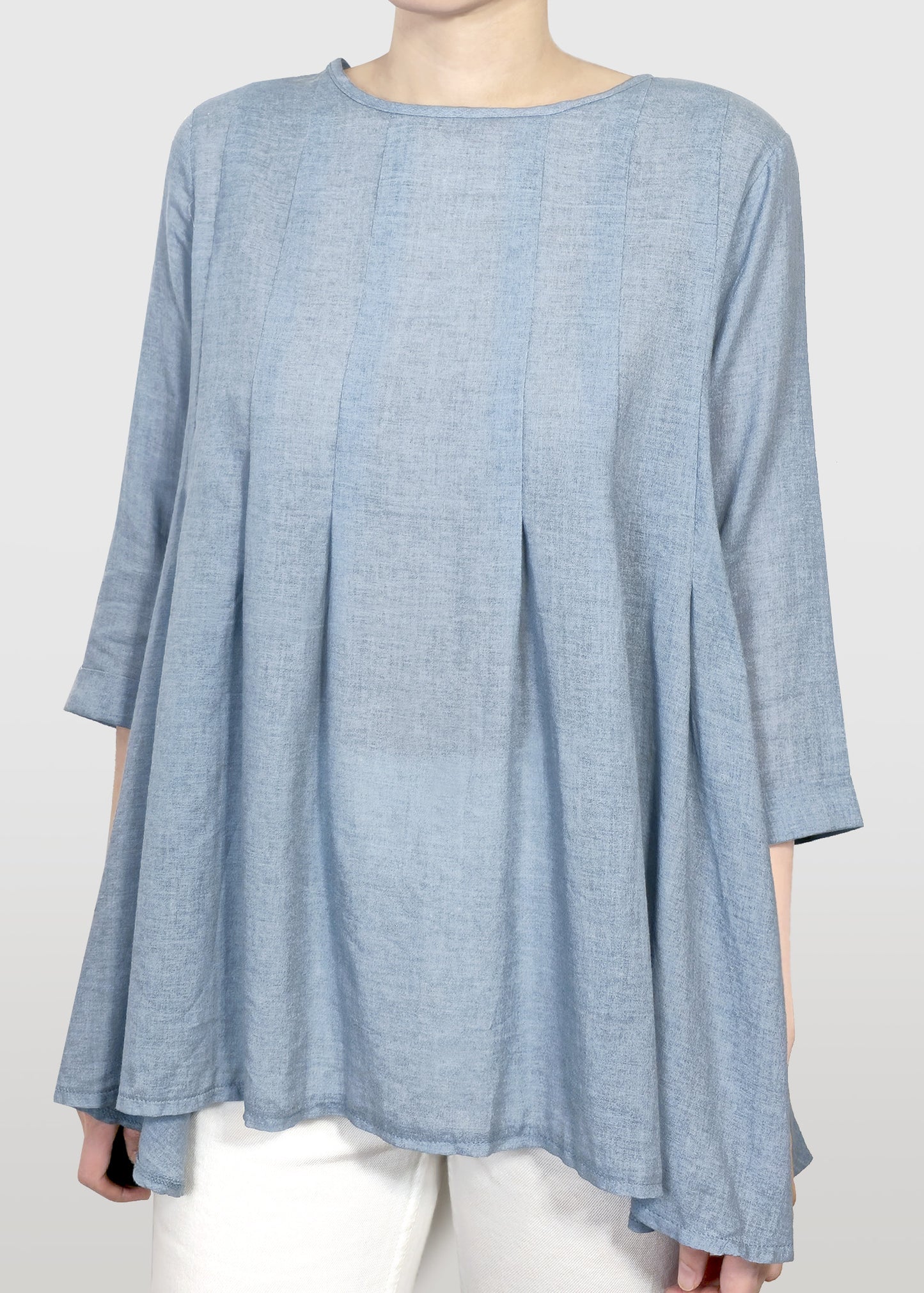 LILY Pleated Tunic Top