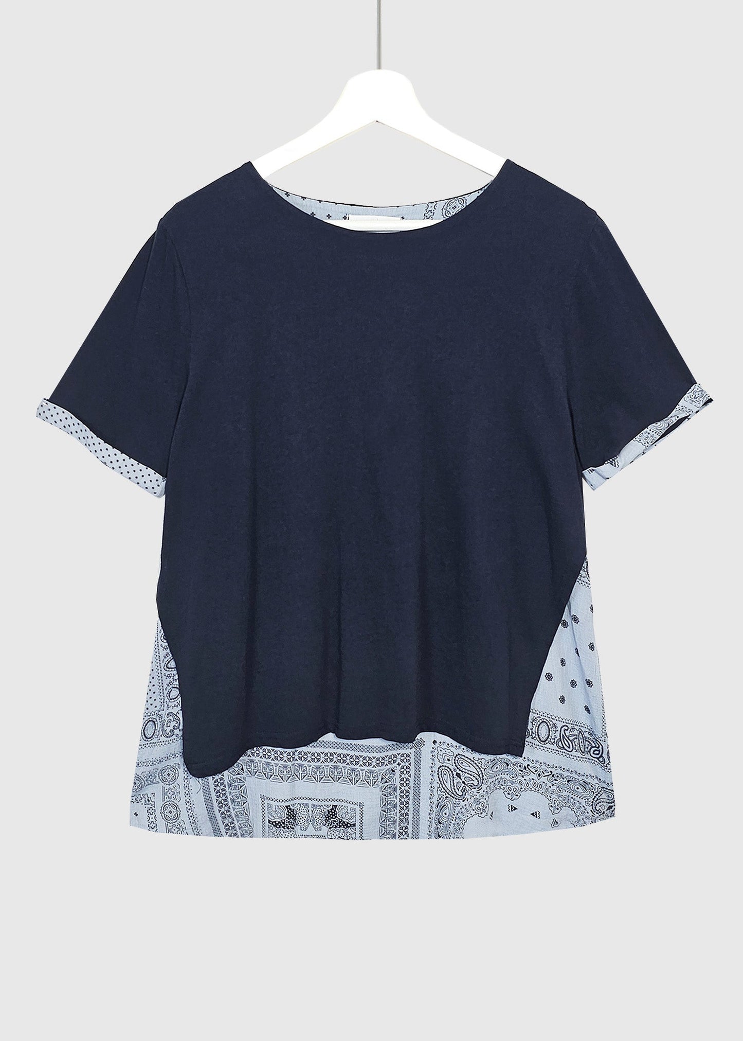 ARTEMIS Cotton Layered Top