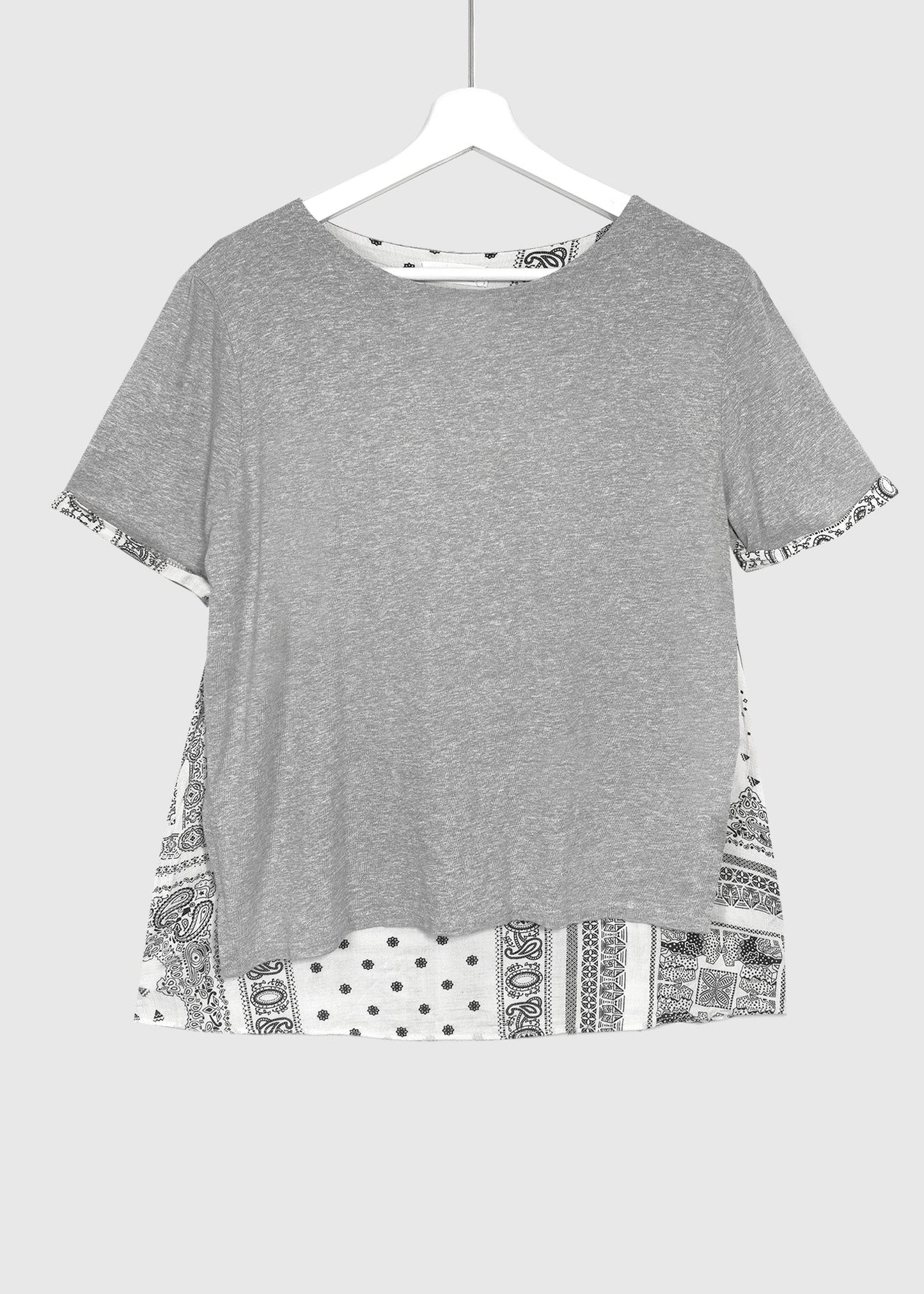 ARTEMIS Cotton Layered Top