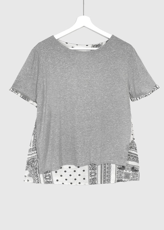 ARTEMIS Cotton Layered Top