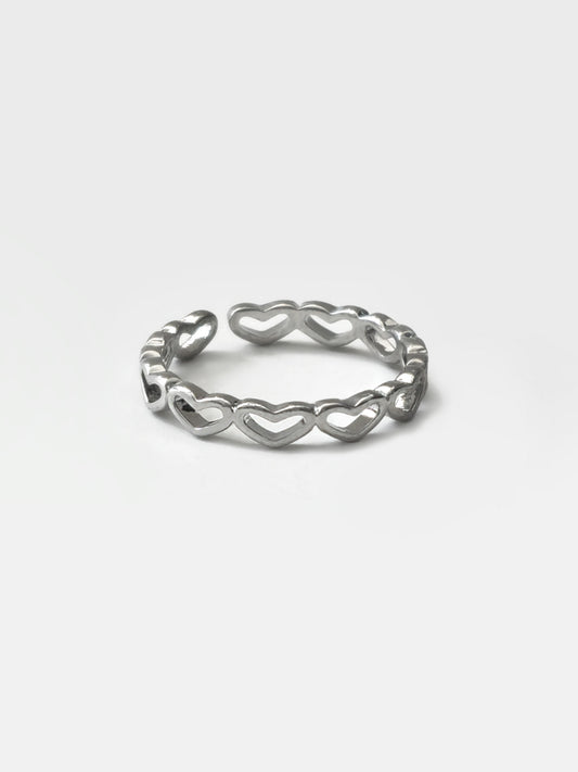 STEEL HEART Ring