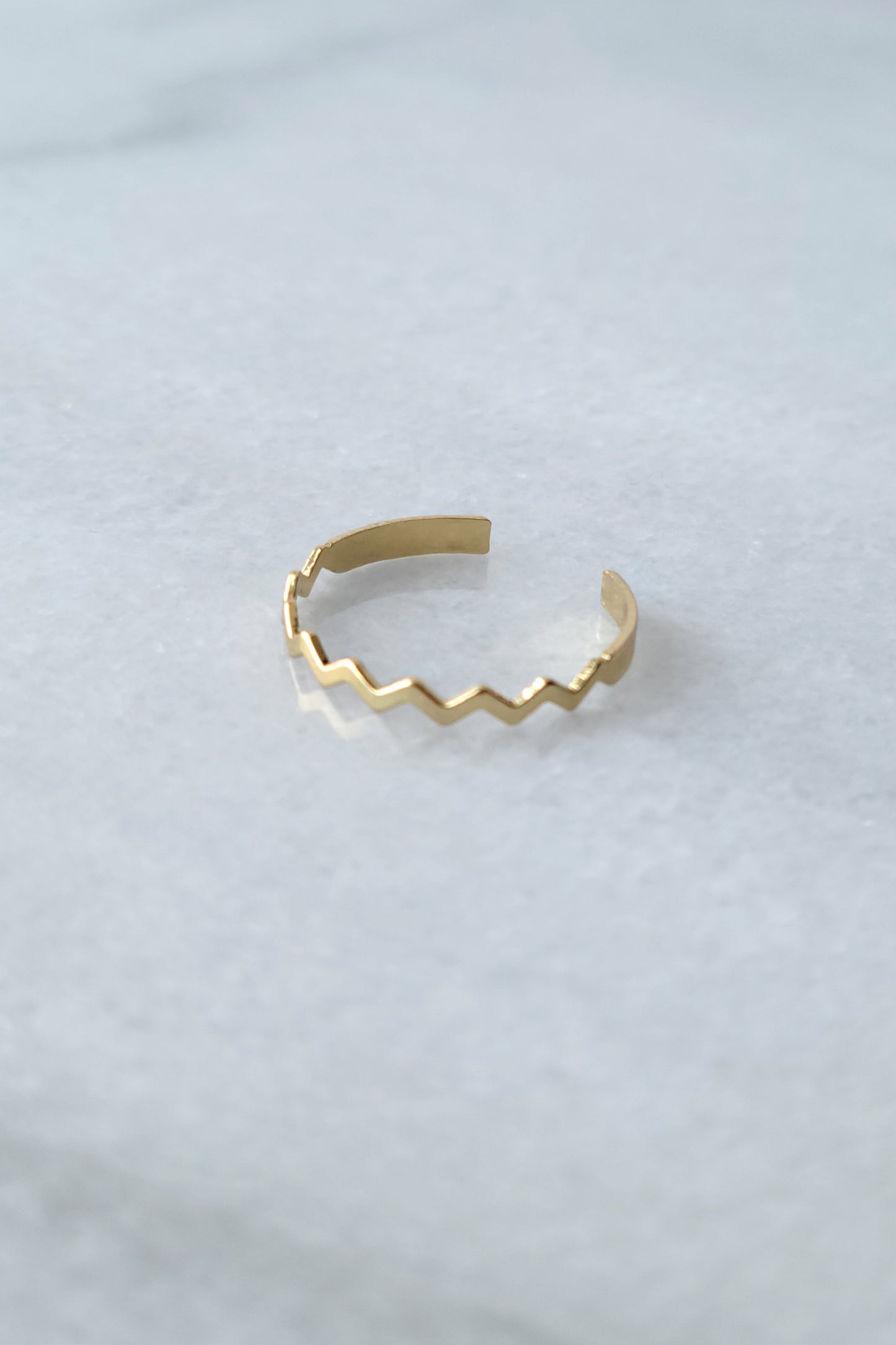 Bague Zig Zag