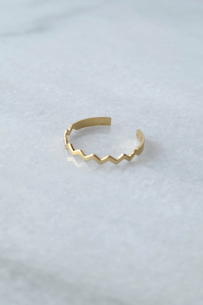 Bague Zig Zag