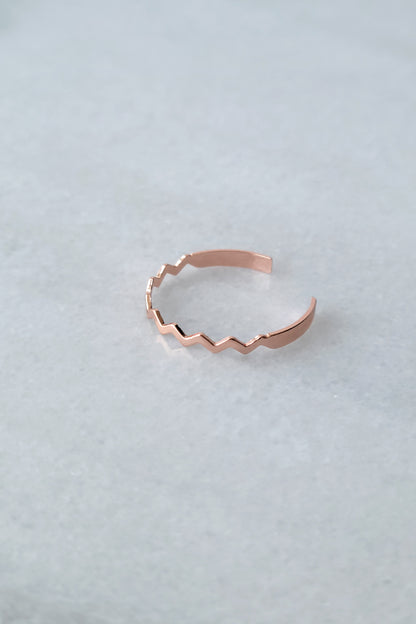 Bague Zig Zag