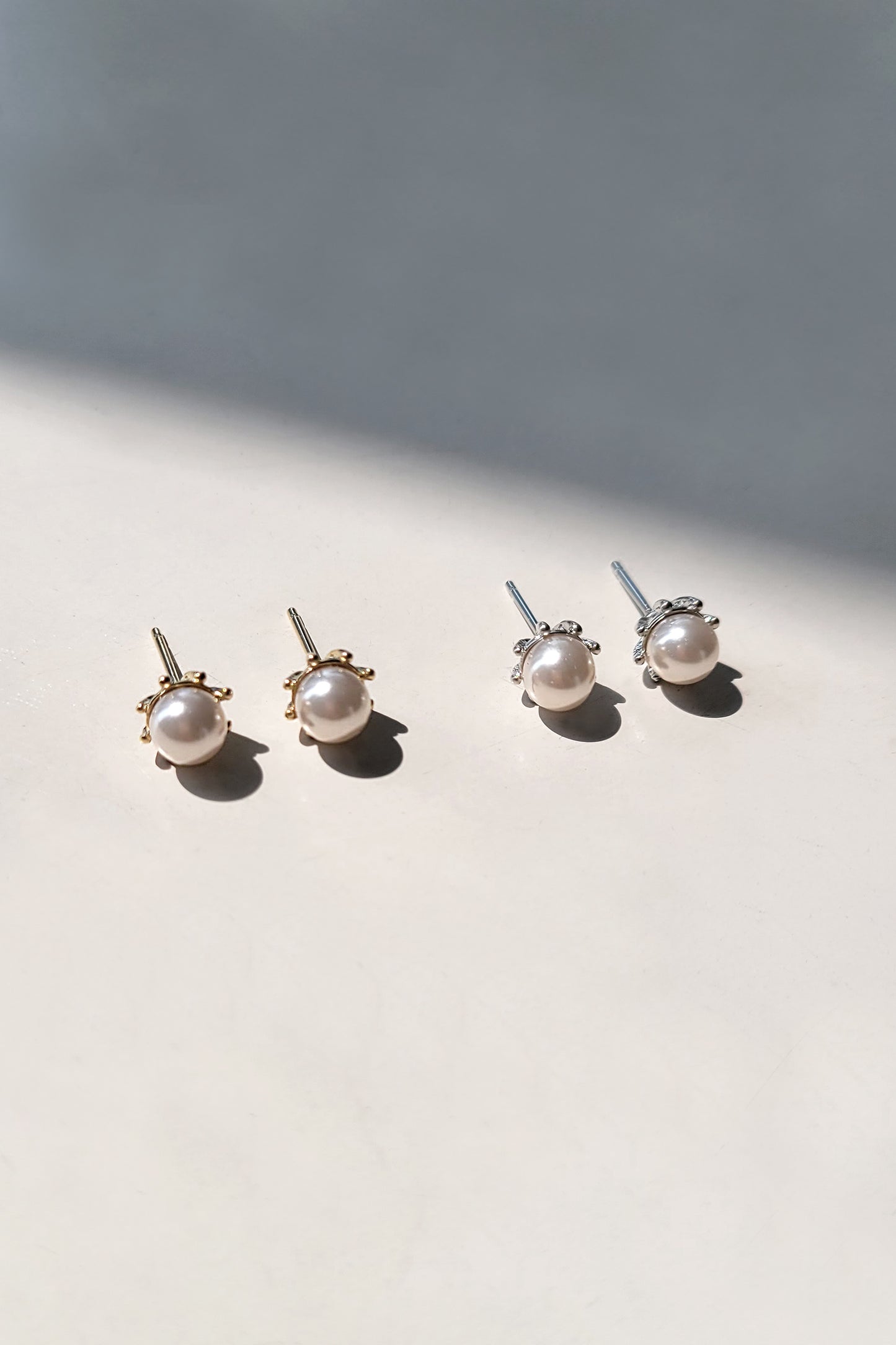 Mini Boucles D'oreilles Perles