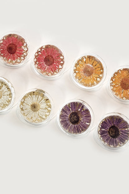 Dried Flower Resin Earrings