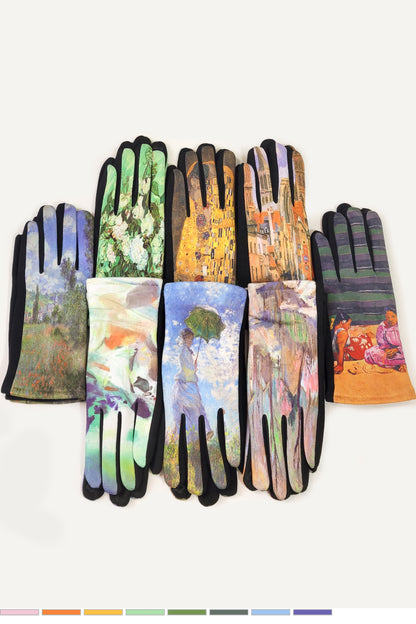 Fine Art Texting Touch Screen Gloves
