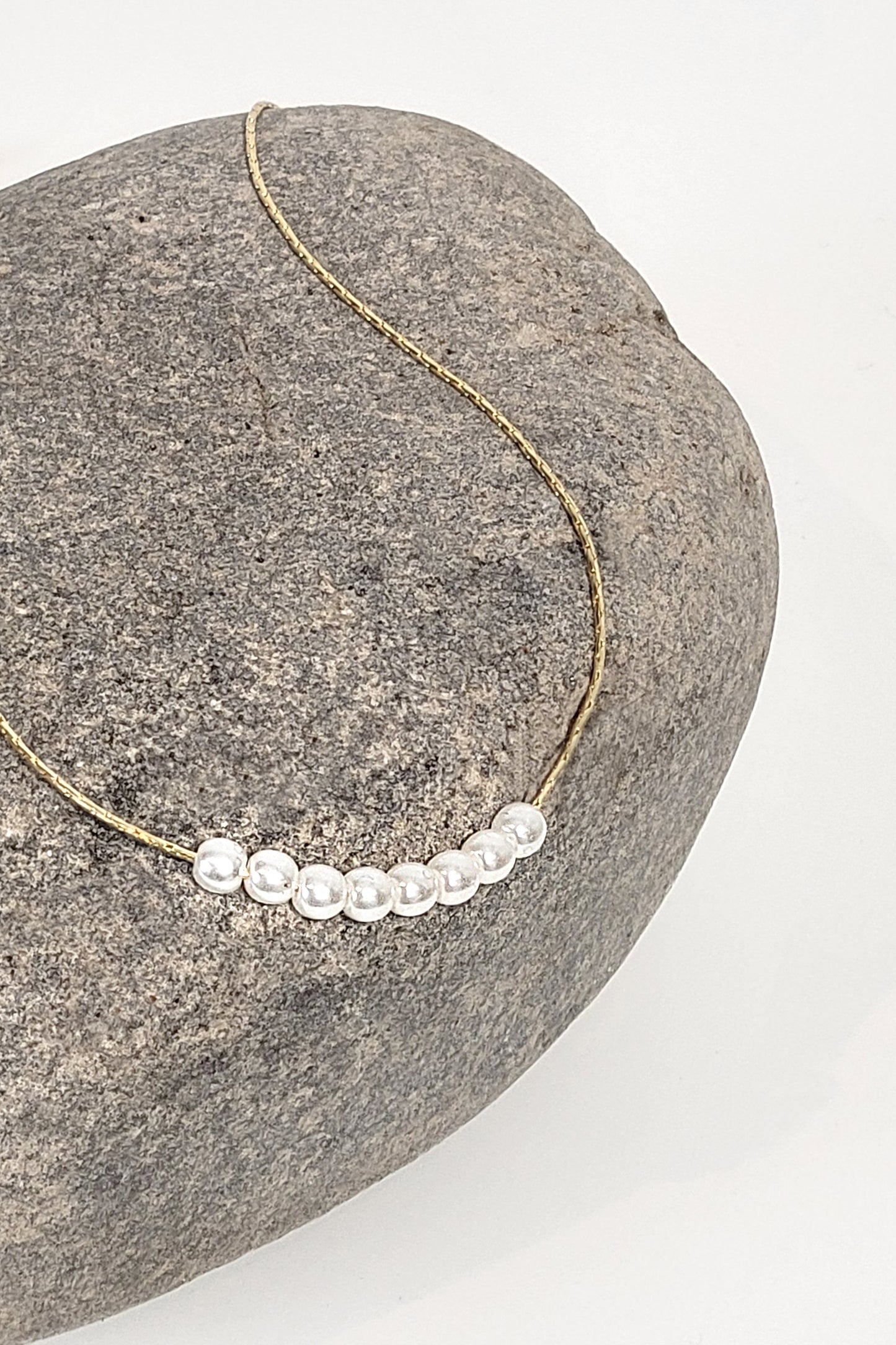 Collier Huit Petites Perles
