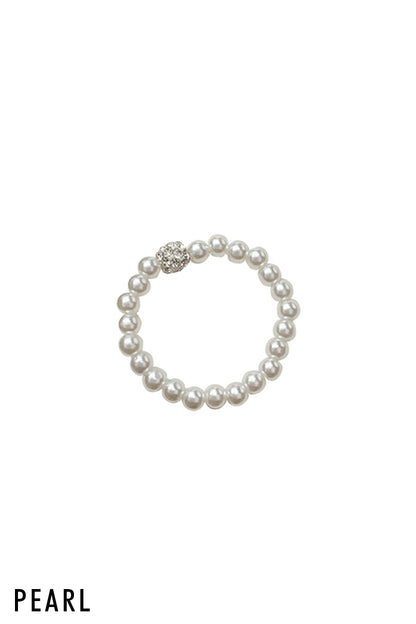 Cubic Ball Pearl Ring